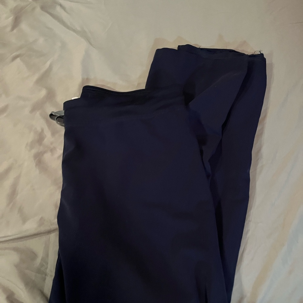 Figs navy women’s wide leg scrub Pants